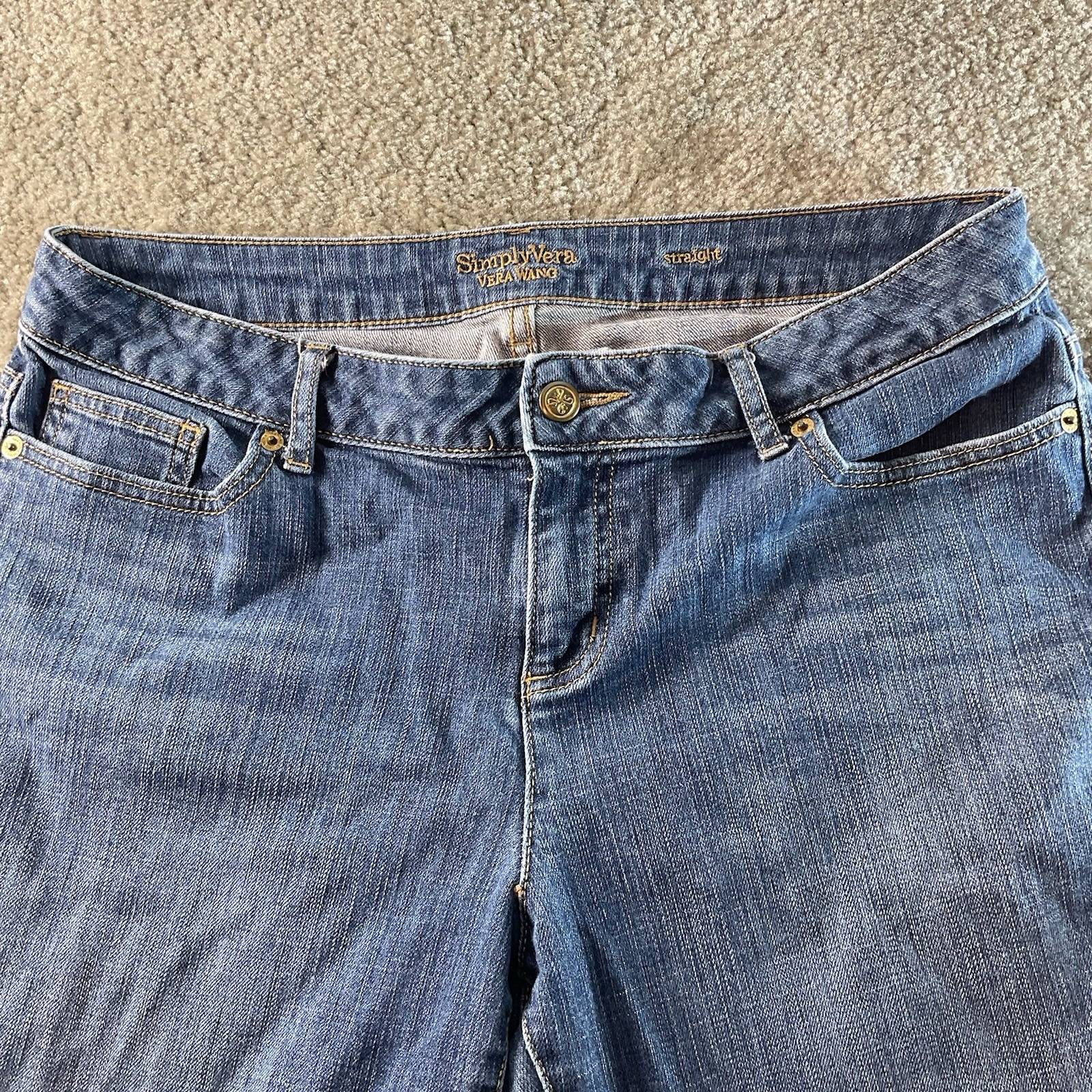 Straight Vera Wang Straight Size 12